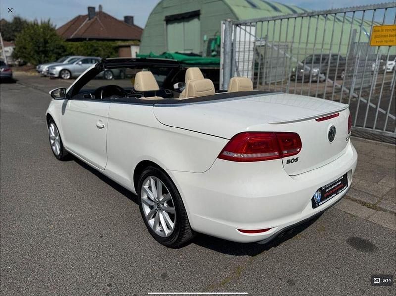 Gebraucht VW Eos 211 PS (155 kW) 2011 Weiß Cabrio