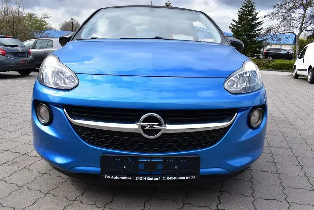Gebraucht Opel Adam Open Air 87 PS (63 kW) 2017 Blau Kleinwagen