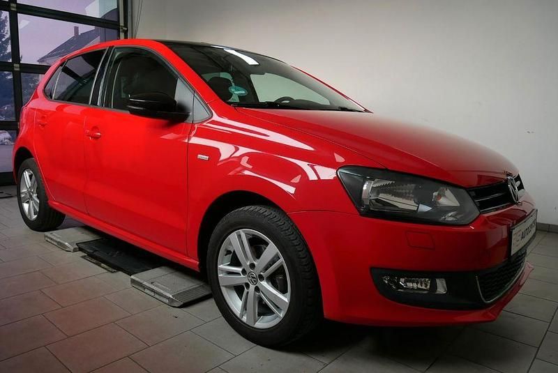 Gebraucht VW Polo Match 86 PS (63 kW) 2012 Rot Kleinwagen