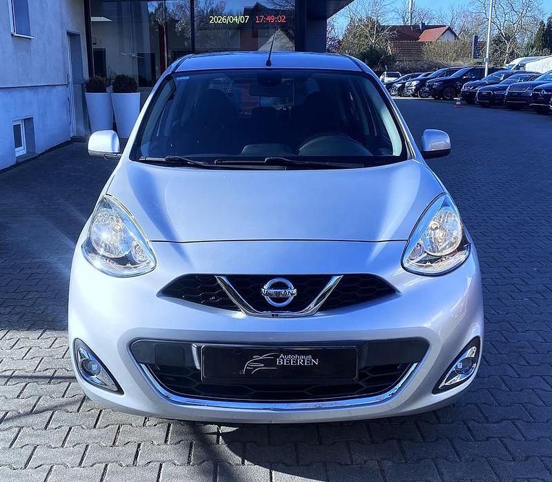 Gebraucht Nissan Micra Acenta 80 PS (58 kW) 2016 Silber Kleinwagen