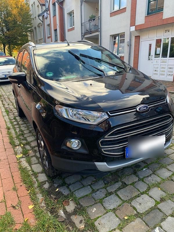 Gebraucht Ford Ecosport Titanium 125 PS (91 kW) 2016 Schwarz SUV