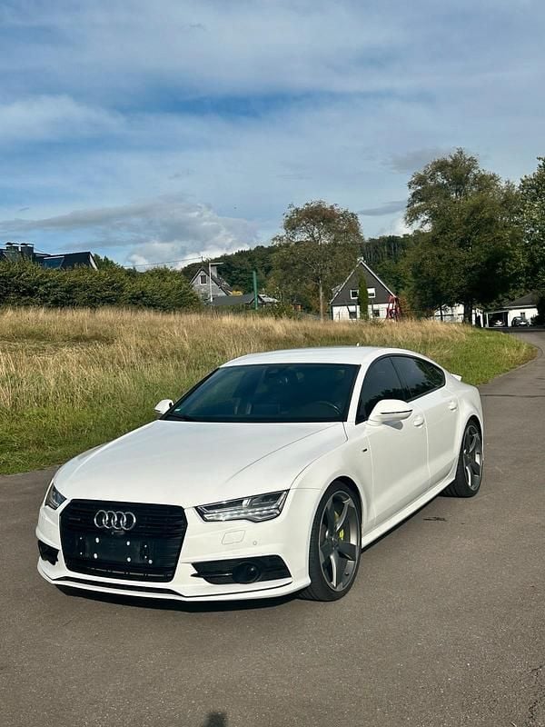 Weiß Gebraucht 2014 Audi A7 Sportback S-Line Kleinwagen | 21.000 € (Fairer Preis) - Bild 1/4