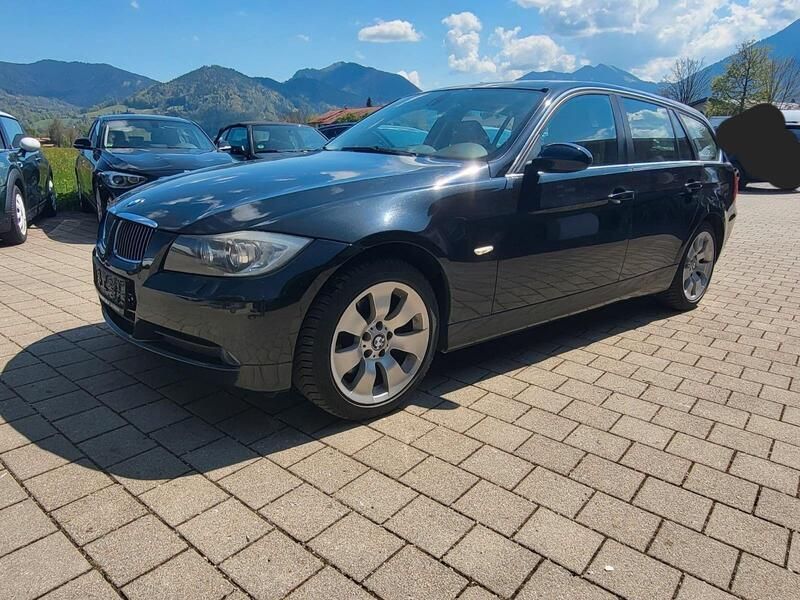 Schwarz Gebraucht 2007 BMW 325 Advantage Kombi | 2.500 € (Superpreis) - Bild 1/4
