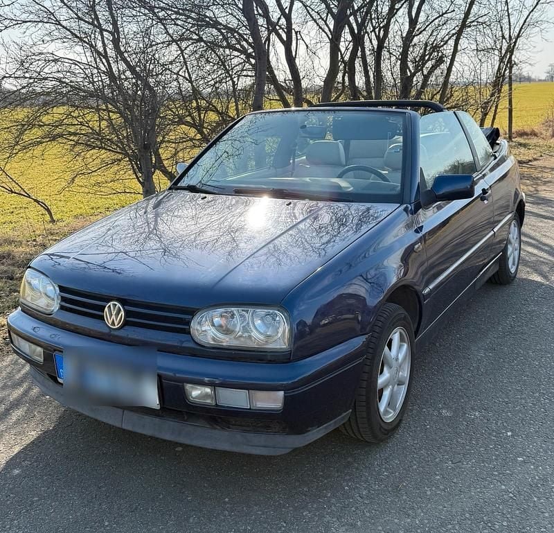 Gebraucht VW Golf Cabriolet 74 PS (54 kW) 1997 Blau Cabrio
