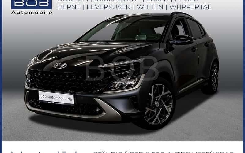 Schwarz Gebraucht 2021 Hyundai Kona Prime SUV | 19.444 € (Fairer Preis) - Bild 1/4