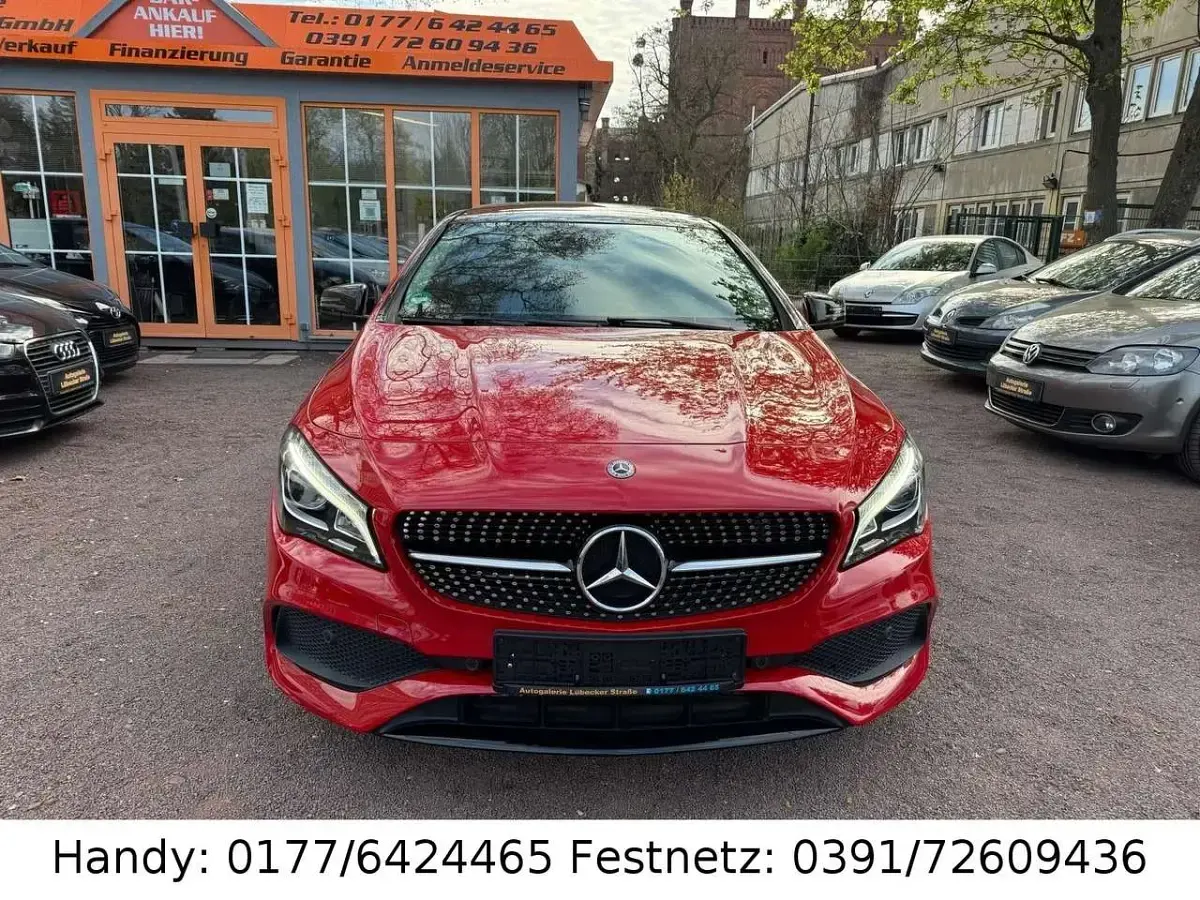 Gebraucht Mercedes CLA200 AMG line 156 PS (114 kW) 2019 Rot Kombi