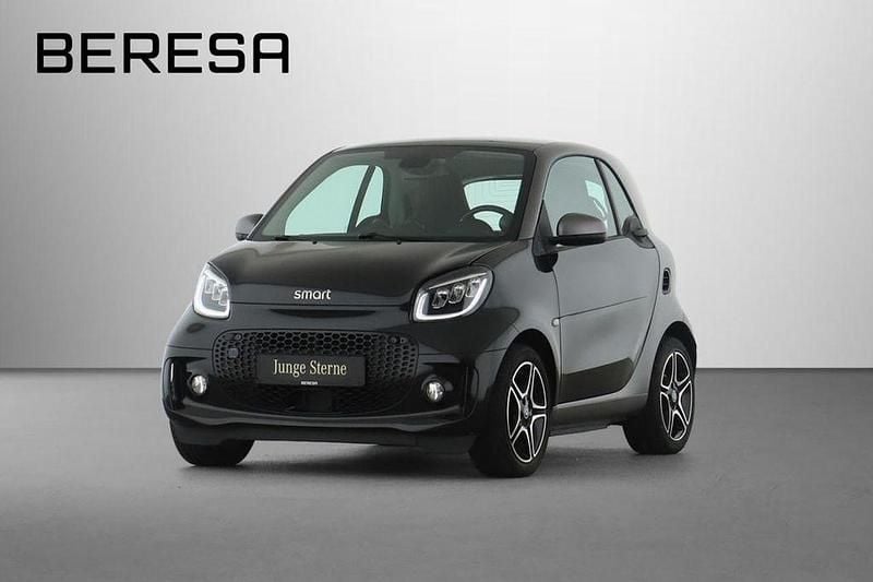 Schwarz Gebraucht 2020 Smart ForTwo Electric Drive Prime Coupé | 13.480 € (Teuer) - Bild 1/4