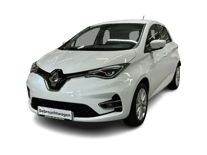 Weiß Gebraucht 2021 Renault Zoe Experience Kleinwagen | 15.899 € (Etwas zu teuer) - Bild 1/4