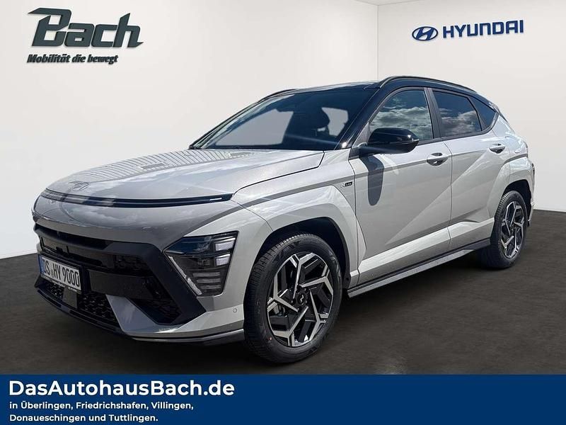 Cyber grey / abyss black Gebraucht 2025 Hyundai Kona N Line SUV | 33.480 € (Fairer Preis) - Bild 1/4