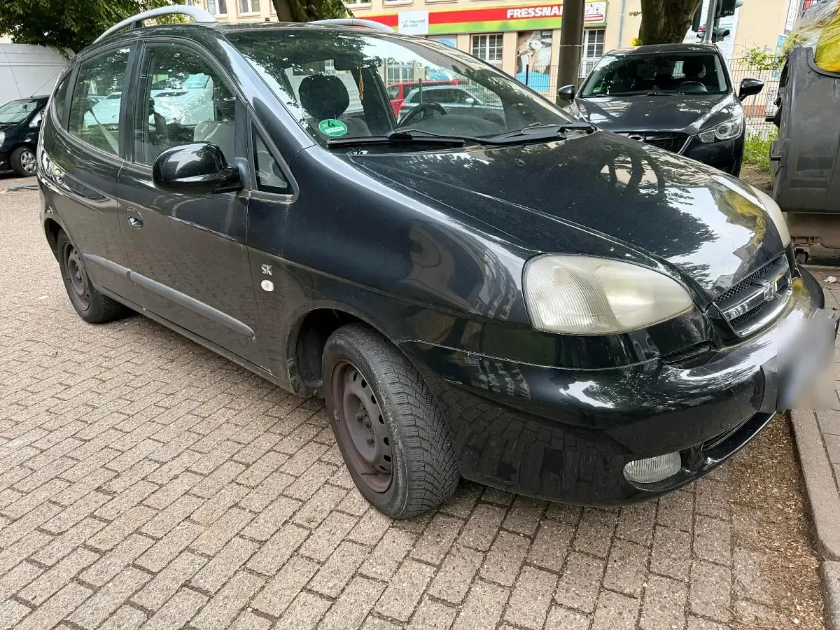 Gebraucht Chevrolet Tacuma 107 PS (78 kW) 2008 Schwarz Van / Kleinbus