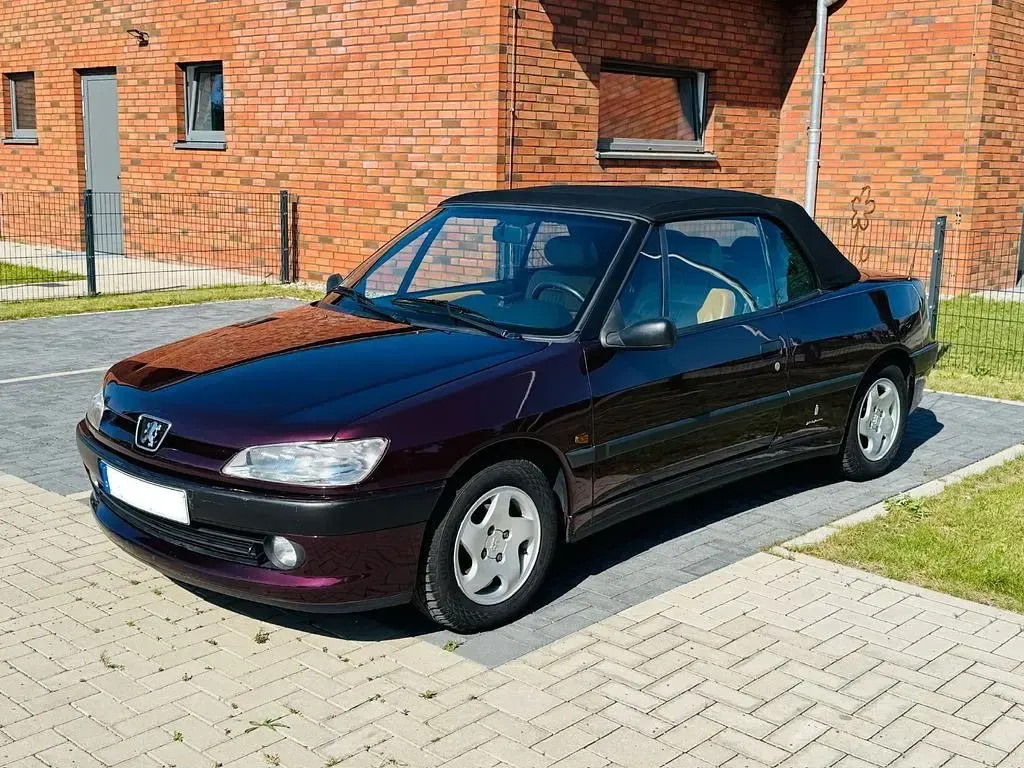 Gebraucht Peugeot 306 Cabriolet 88 PS (64 kW) 1997 Rot Cabrio