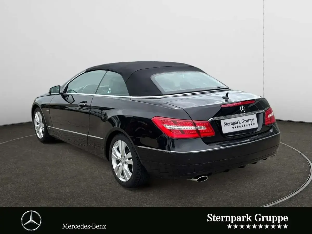Brugt Mercedes E200 184 HK (135 kW) 2011 Sort Cabriolet