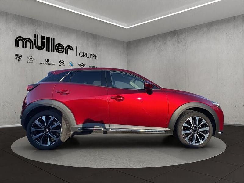 Gebraucht Mazda CX-3 Selection 121 PS (88 kW) 2022 Magmarot metallic (metallic) SUV