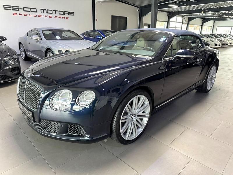Gebraucht Bentley Continental GT Convertible 625 PS (459 kW) 2013 Blau Cabrio