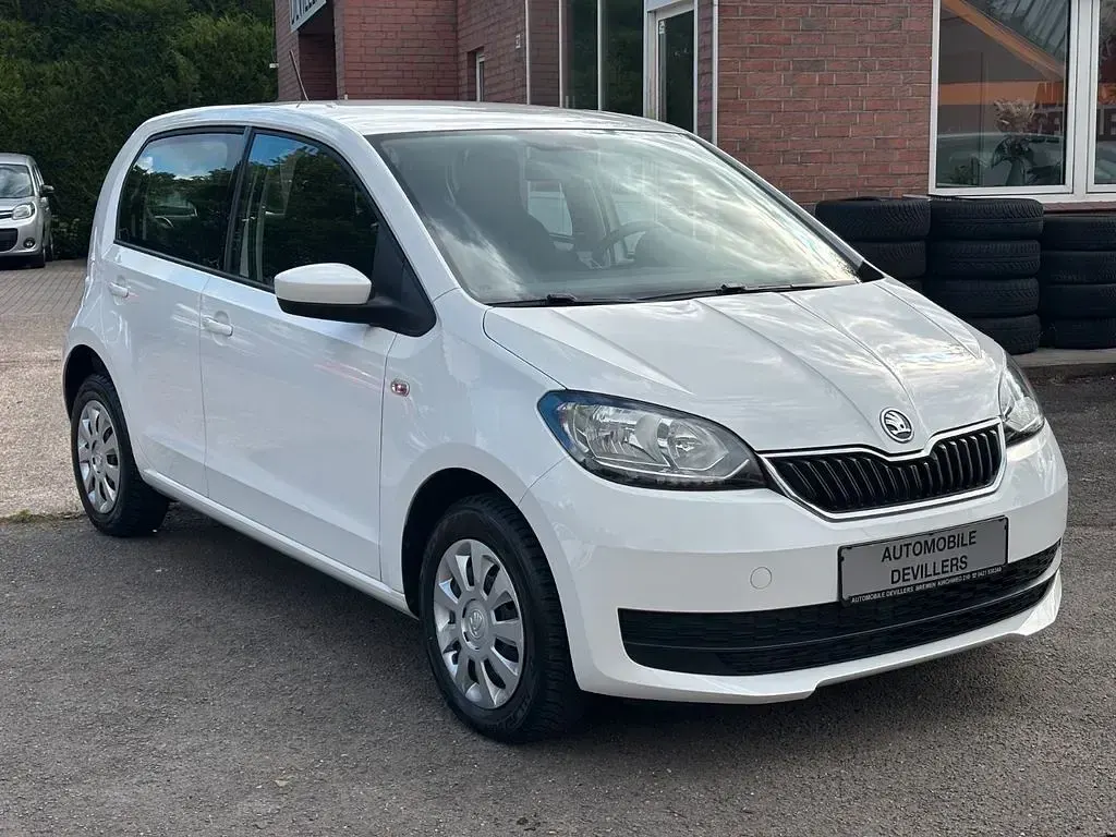 Gebraucht Skoda Citigo Ambition 68 PS (50 kW) 2018 Weiß Kleinwagen