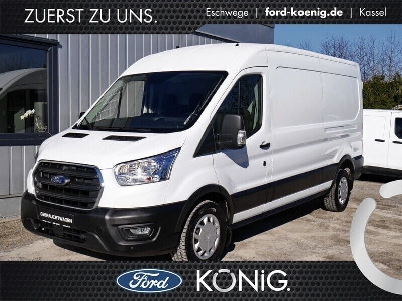 Frostweiß Gebraucht 2021 Ford Transit Trend Van | 17.950 € (Superpreis) - Bild 1/4