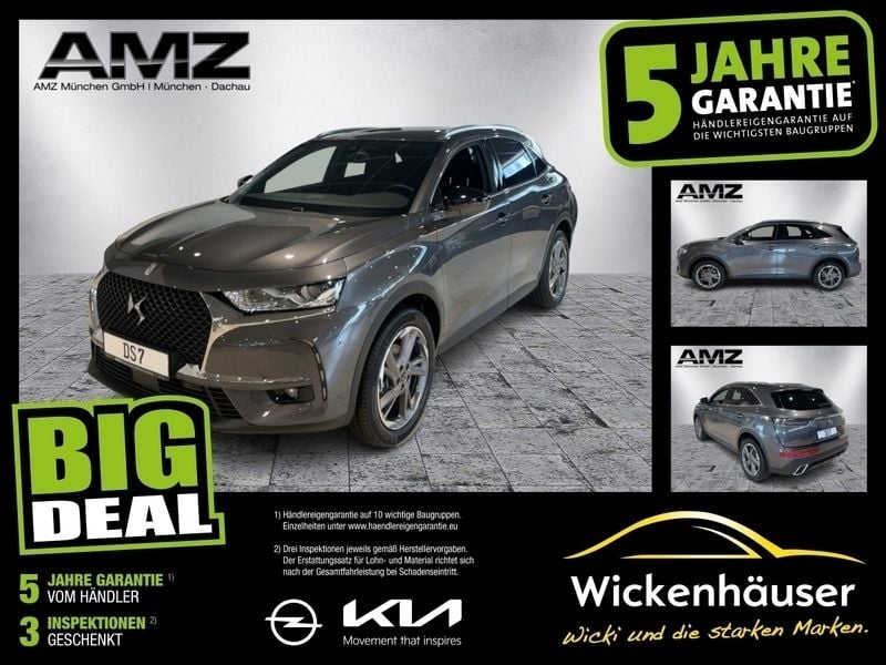 Platiniumgrau Gebraucht 2023 DS Automobiles DS7 Crossback Bastille Plus SUV | 30.990 € (Superpreis) - Bild 1/4