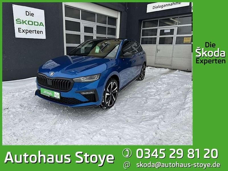 Gebraucht Skoda Scala Monte Carlo 150 PS (110 kW) 2025 Blau Kleinwagen