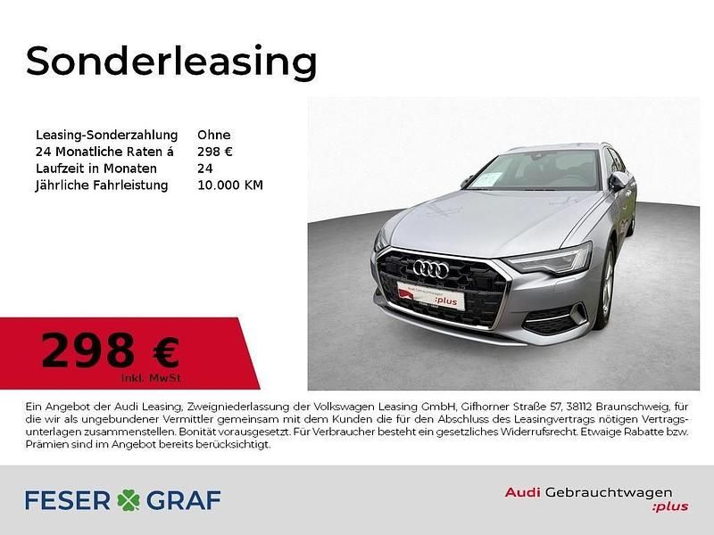 Florettsilber metallic Gebraucht 2025 Audi A6 Ambiente Kombi | 51.890 € (Etwas zu teuer) - Bild 1/4