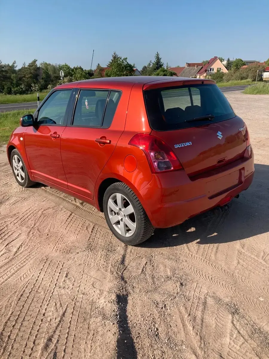 Brugt Suzuki Swift 90 HK (66 kW) 2008 Orange Hatchback