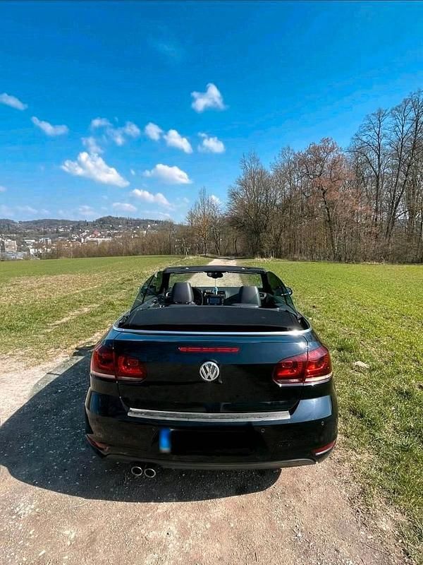 Gebraucht VW Golf Cabriolet 160 PS (117 kW) 2012 Schwarz Cabrio