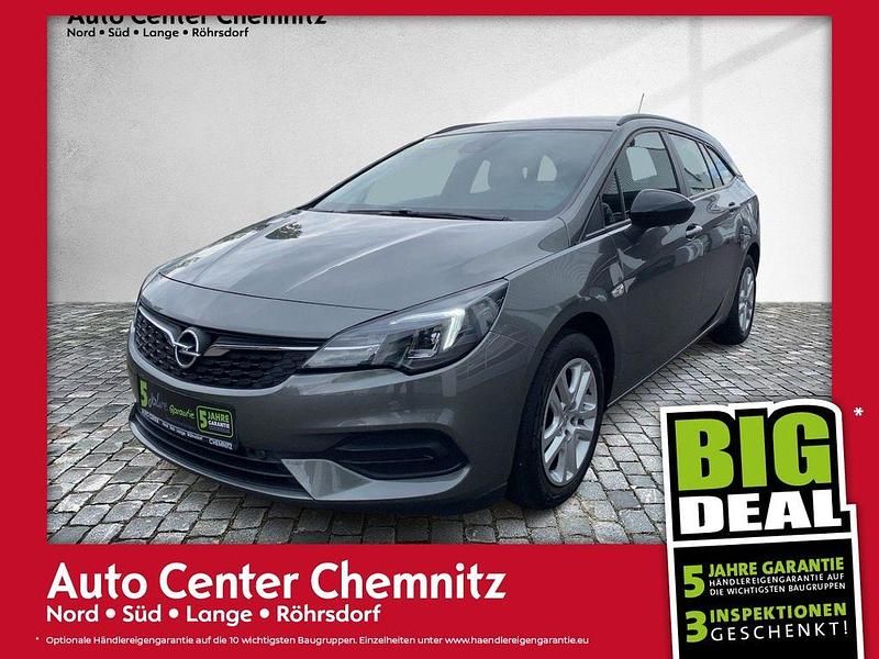 Grau Gebraucht 2022 Opel Astra Edition Kombi | 16.709 € (Guter Preis) - Bild 1/4