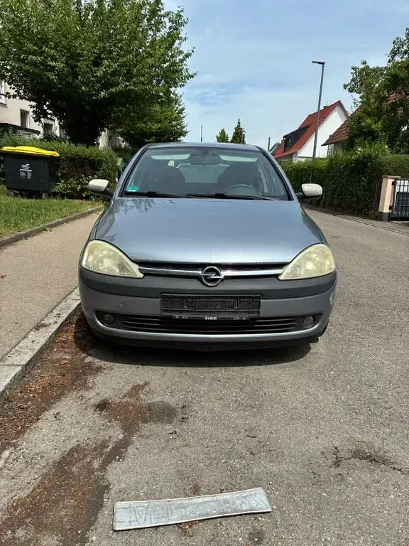 Gebraucht Opel Corsa Enjoy 75 PS (55 kW) 2003 Silber Kleinwagen