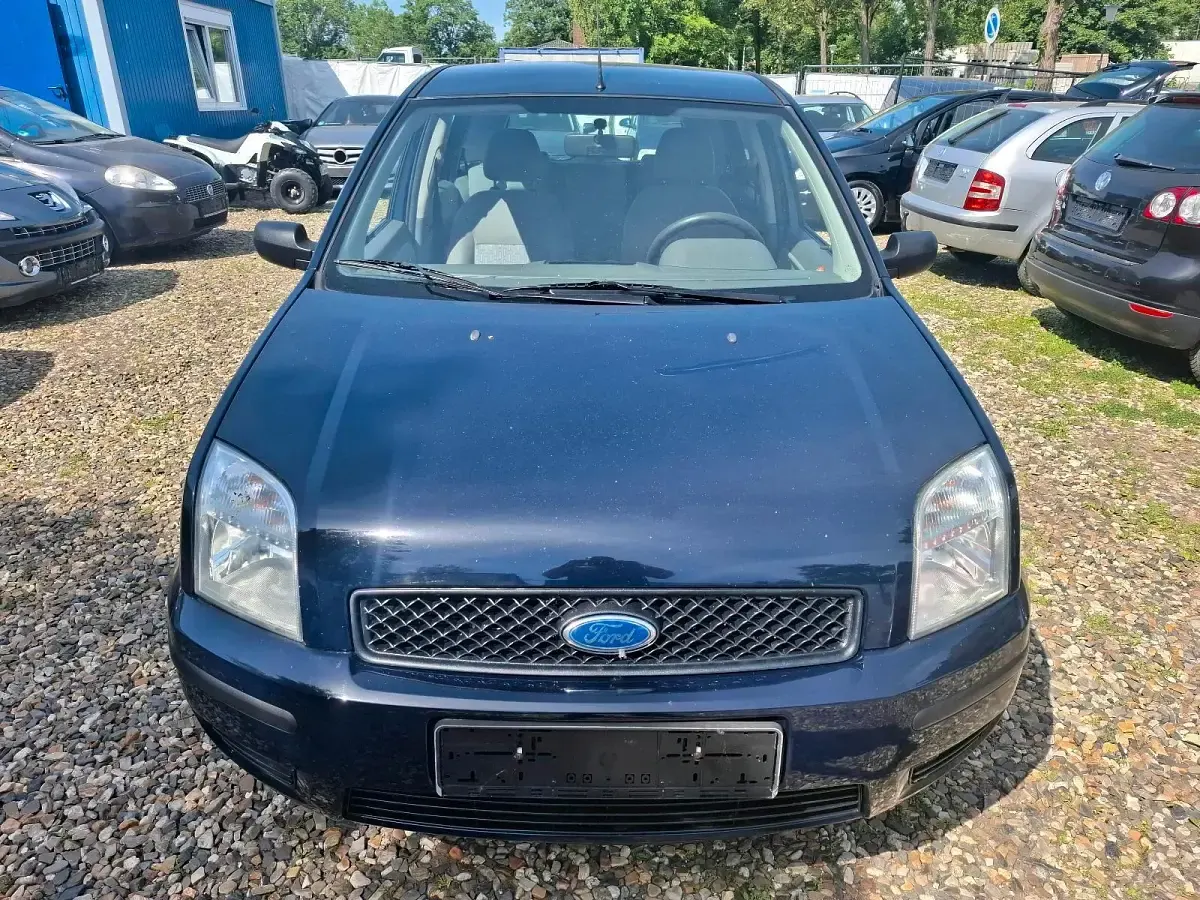 Gebraucht Ford Fusion 80 PS (58 kW) 2004 Blau Kleinwagen