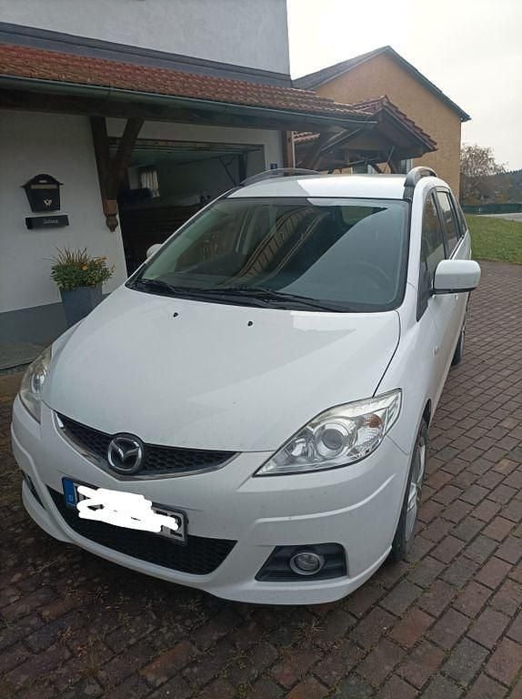 Weiß Gebraucht 2010 Mazda 5 Active Van / Kleinbus | 2.849 € (Guter Preis) - Bild 1/4
