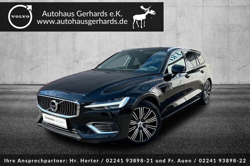 Black solid "stone" / solid Gebraucht 2022 Volvo V60 Inscription Kombi | 33.666 € (Fairer Preis) - Bild 1/4