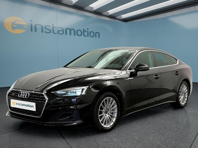 Schwarz Gebraucht 2022 Audi A5 Sportback Kleinwagen | 36.499 € (Fairer Preis) - Bild 1/4