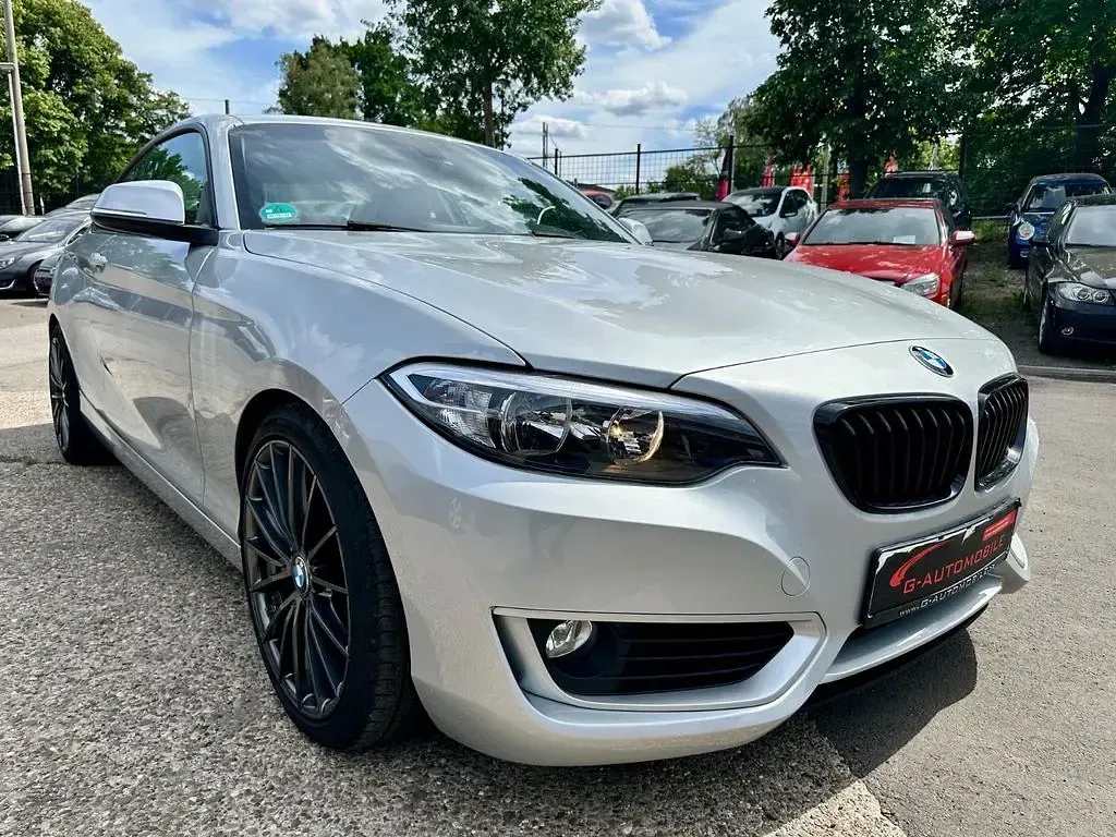 Gebraucht BMW 220 Advantage 184 PS (135 kW) 2017 Silber Coupé