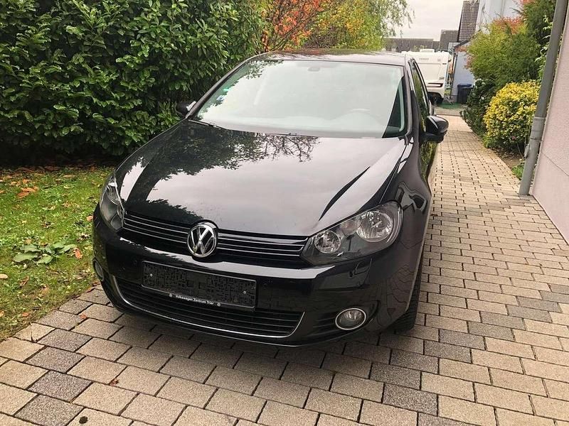 Schwarz Gebraucht 2011 VW Golf VI Comfortline Limousine | 3.800 € (Fairer Preis) - Bild 1/4