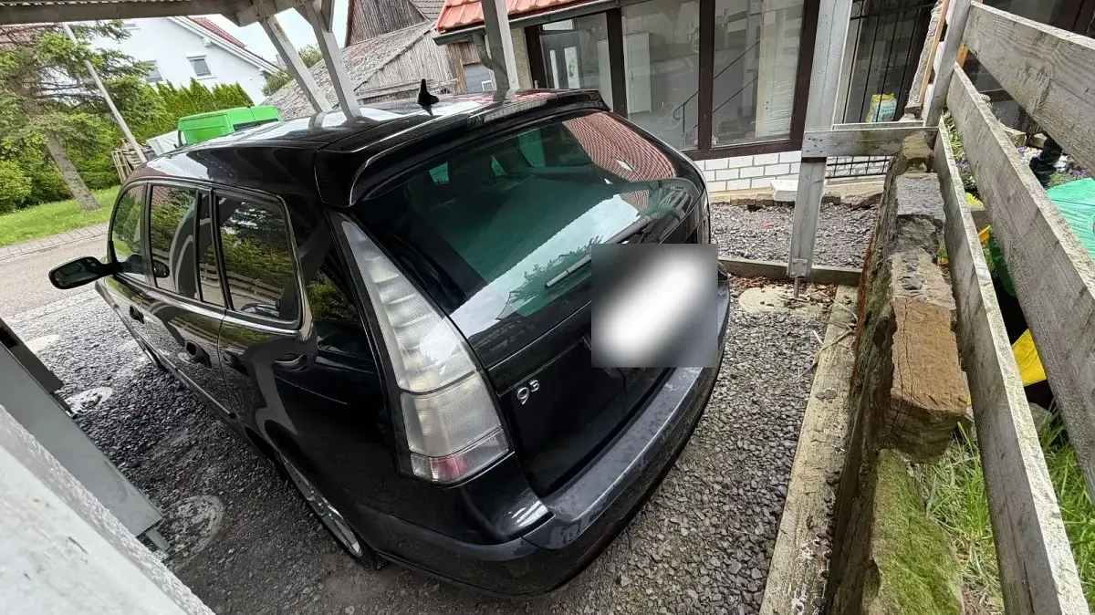 Gebraucht Saab 9-3 Linear 150 PS (110 kW) 2006 Schwarz Kombi