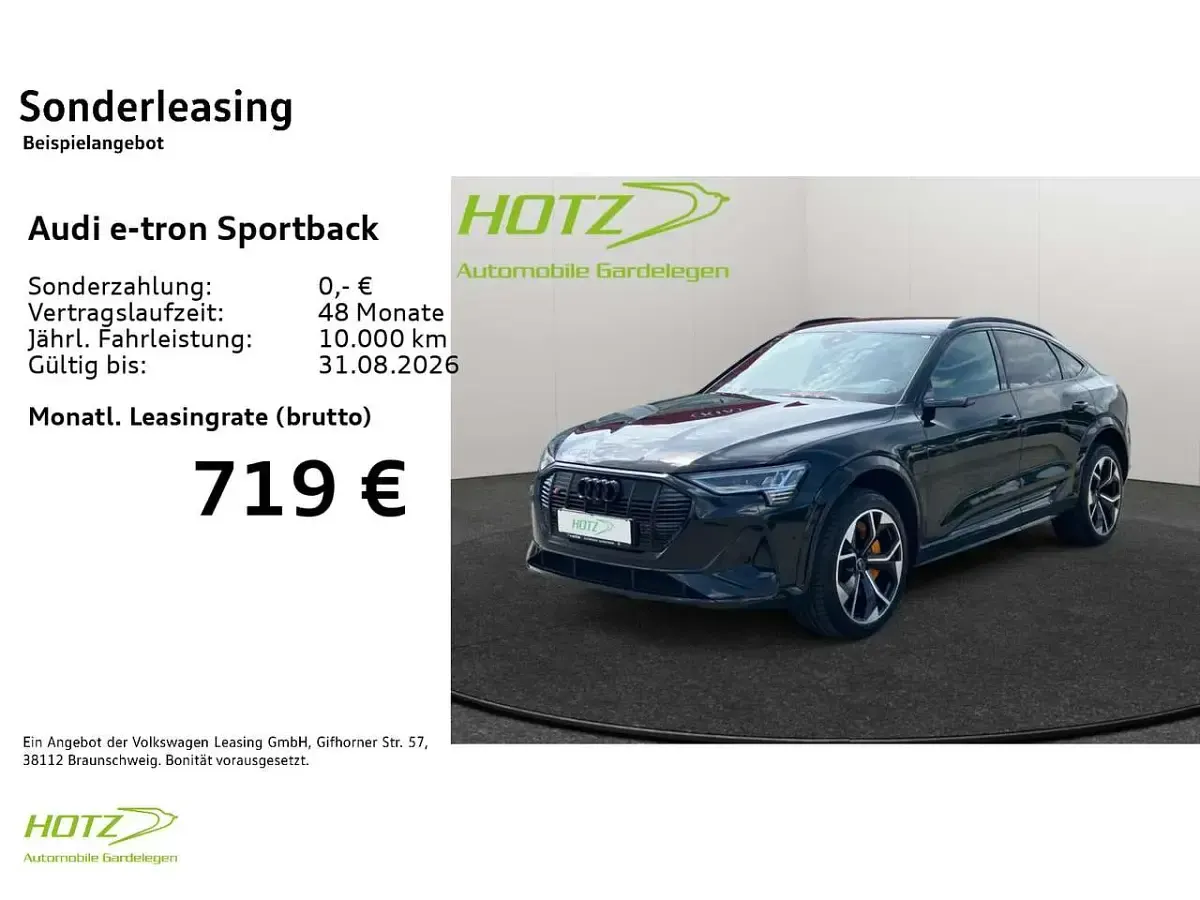 Gebraucht Audi e-tron 369 kW (503 PS) 2022 Mythosschwarz metallic SUV