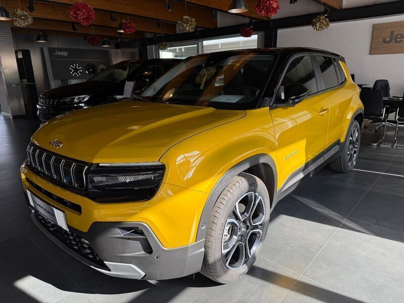 Gelb Neu 2025 Jeep Avenger EV Summit SUV | 35.890 € (Fairer Preis) - Bild 1/4