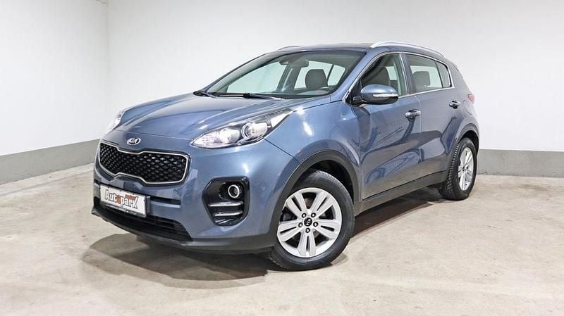 Blau Gebraucht 2016 Kia Sportage Vision SUV | 10.500 € (Guter Preis) - Bild 1/4