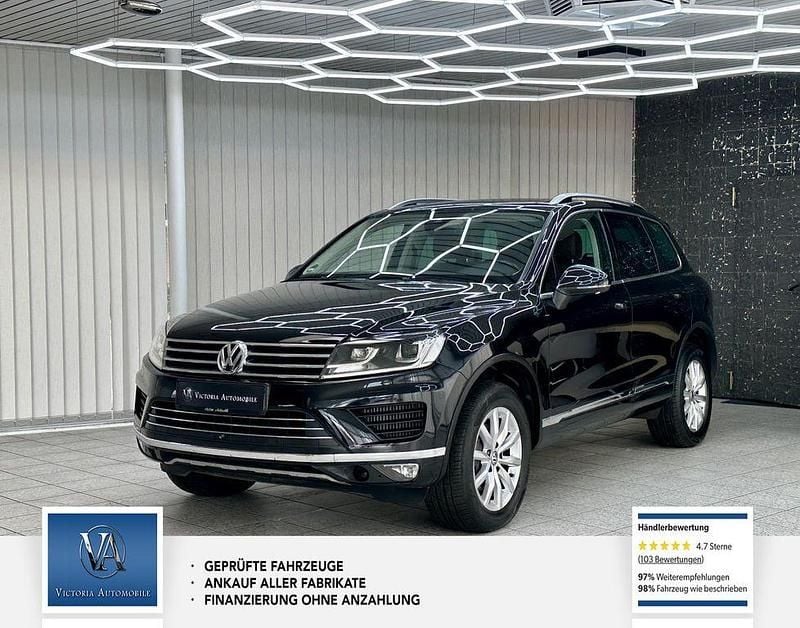 Deep black perleffekt Gebraucht 2016 VW Touareg Terrain Tech SUV | 19.990 € (Guter Preis) - Bild 1/4