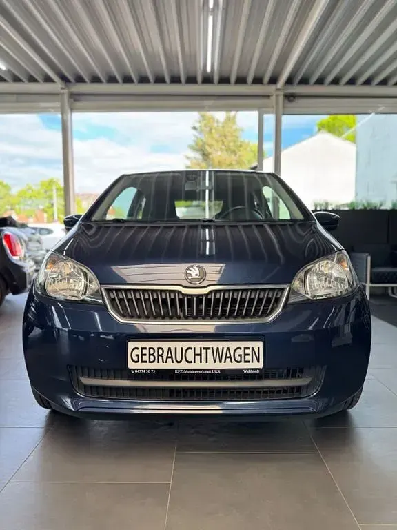 Second-hand Skoda Citigo Ambition 60 CP (44 kW) 2014 Albastru Hatchback