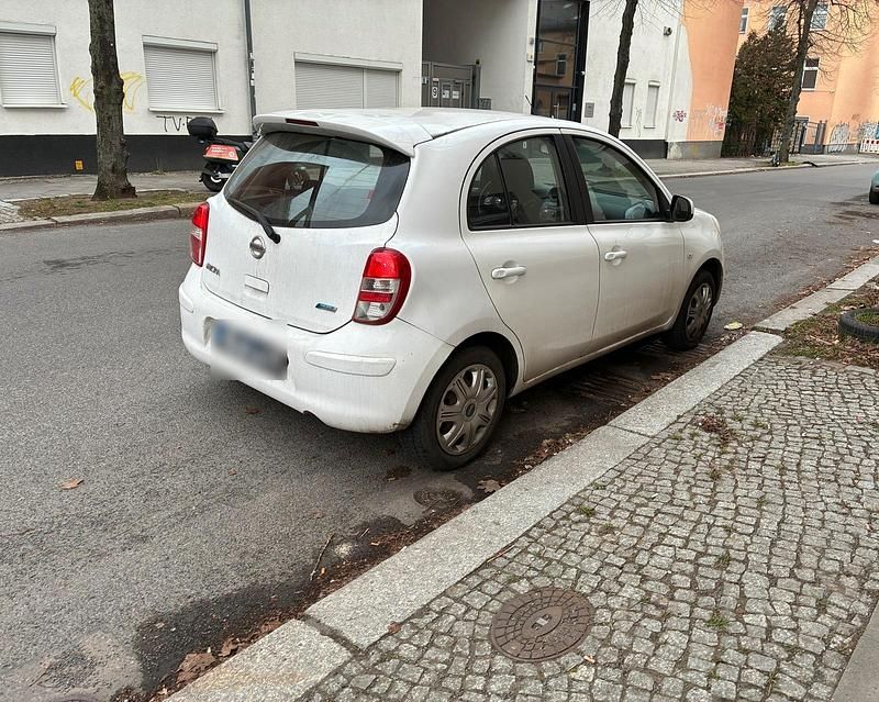 Gebraucht Nissan Micra 80 PS (58 kW) 2013 Weiß Kleinwagen