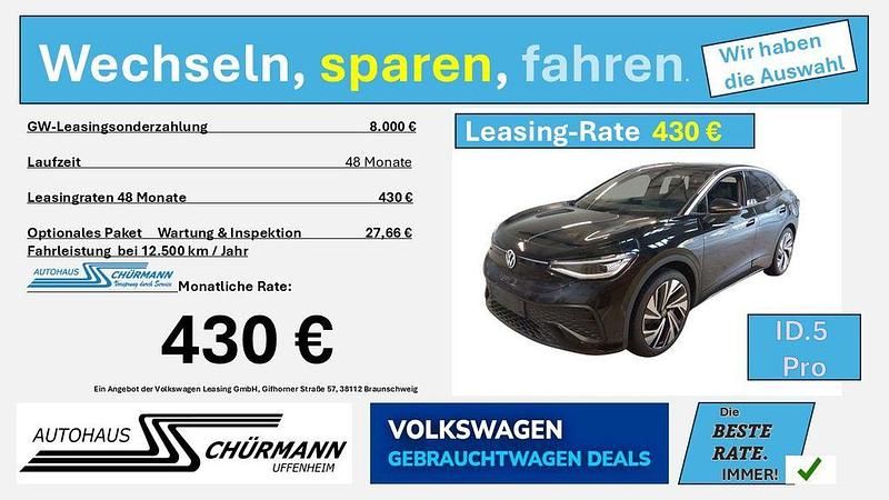 Gebraucht VW ID.5 Pro 210 kW (286 PS) 2025 Schwarz SUV