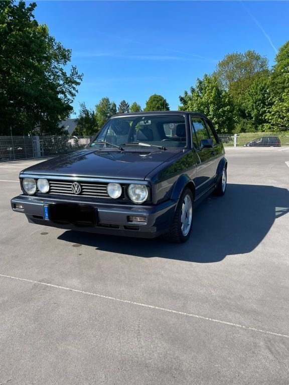Blau Gebraucht 1990 VW Golf Cabriolet Cabrio | 10.000 € - Bild 1/4