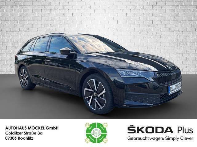 Schwarzmagic perleffekt met. Gebraucht 2024 Skoda Octavia SportLine Kombi | 38.990 € - Bild 1/4