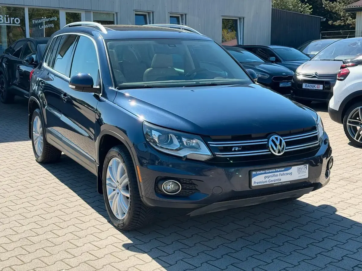 Używany VW Tiguan 200 KM (147 kW) 2016 Niebieski SUV