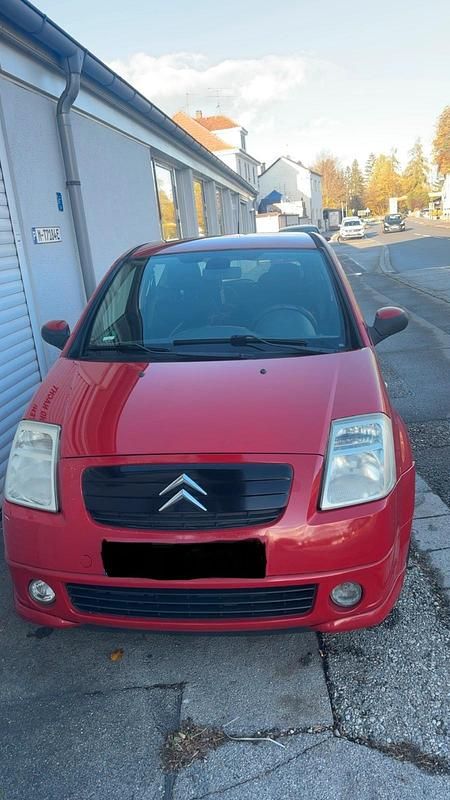 Rot Gebraucht 2007 Citroën C2 Kleinwagen | 3.300 € - Bild 1/4