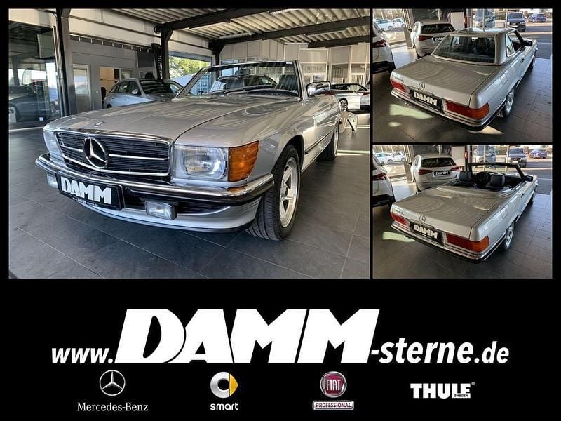 Astralsilber Gebraucht 1988 Mercedes SL300 AMG Cabrio | 59.970 € - Bild 1/4