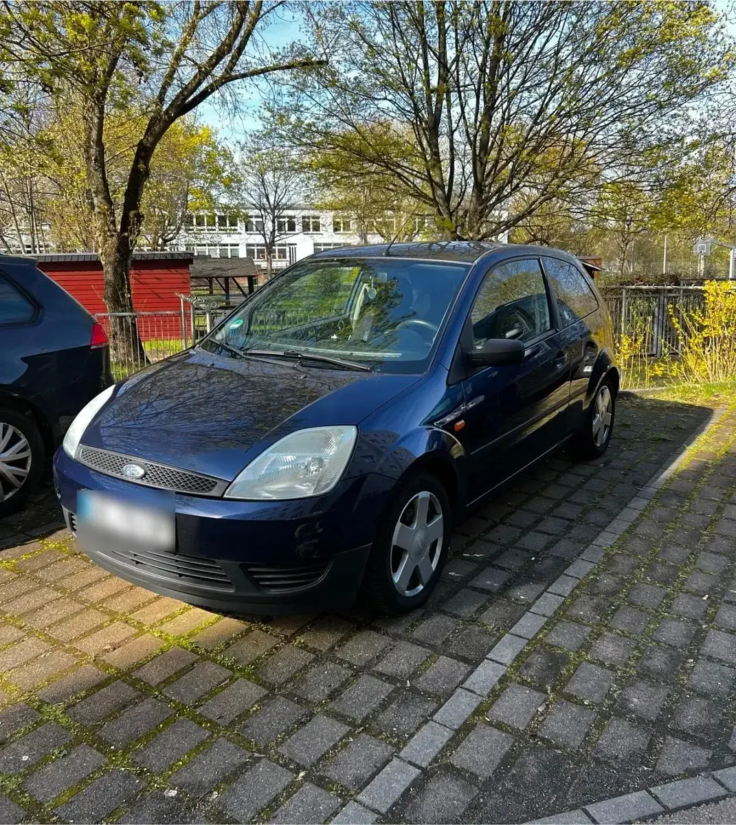 Gebraucht Ford Fiesta 60 PS (44 kW) 2003 Blau Kleinwagen