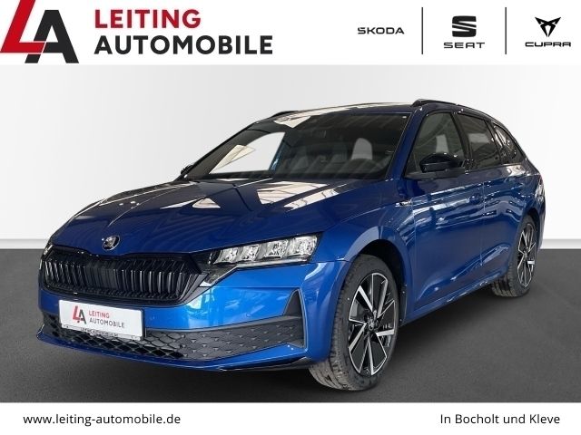Blau Gebraucht 2024 Skoda Octavia SportLine Kombi | 35.946 € (Etwas zu teuer) - Bild 1/4