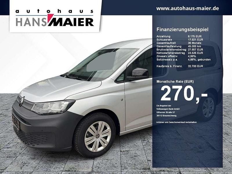 Reflexsilber metallic Gebraucht 2024 VW Caddy Basis Van / Kleinbus | 32.700 € (Superpreis) - Bild 1/4
