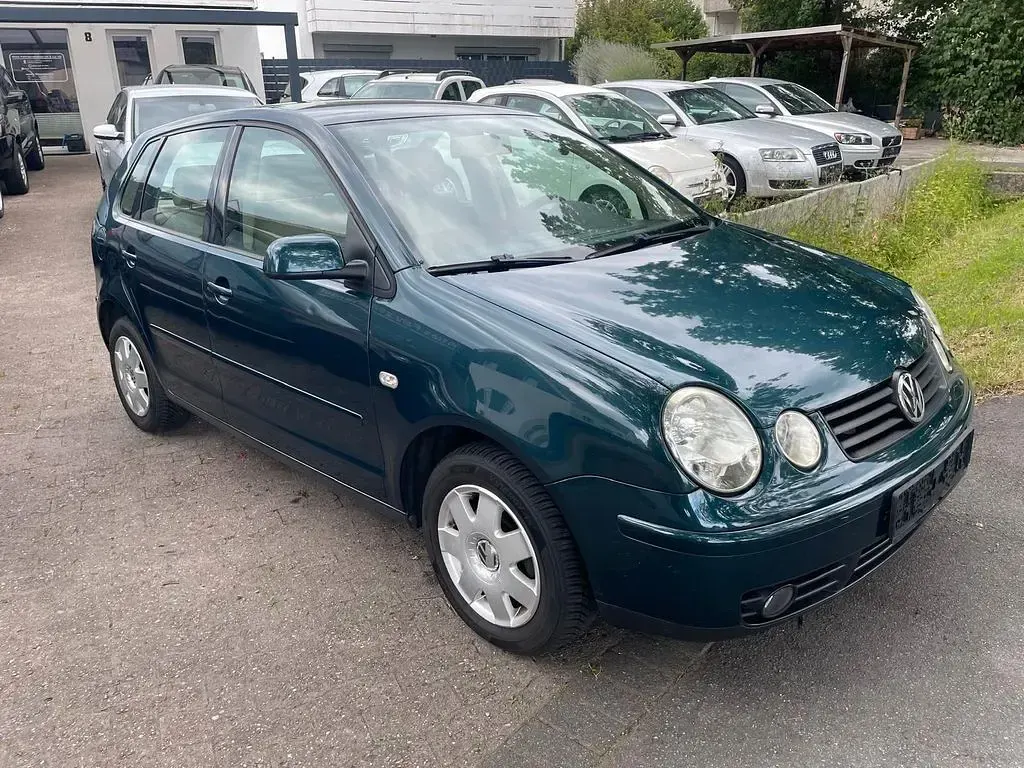 Gebraucht VW Polo Highline 75 PS (55 kW) 2002 Grün Kleinwagen